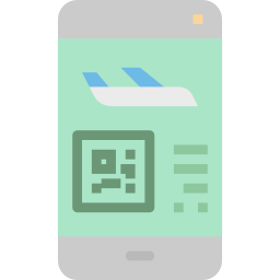 Boarding pass icon