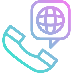 Международный звонок иконка