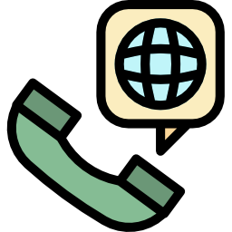 appel international Icône