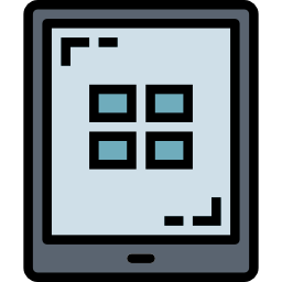 ekran tabletu ikona
