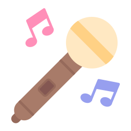 Singing icon