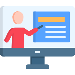 Online learning icon