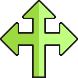 세 개의 화살표 icon