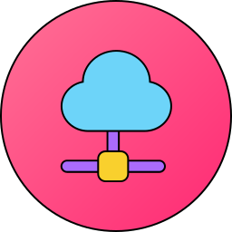 server nuvola icona