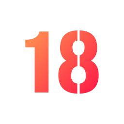 número 18 Ícone