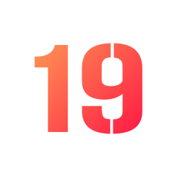 número 19 Ícone