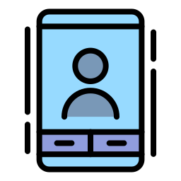 携帯電話通話 icon