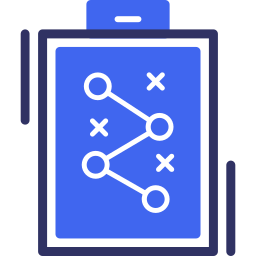 stratégie Icône