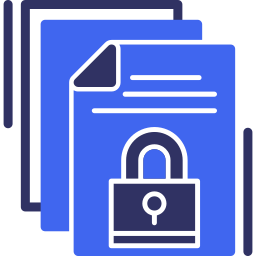 protection des documents Icône