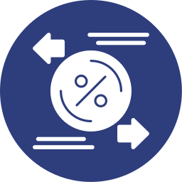 Exchange rate icon