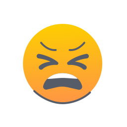 emoji cansado icono
