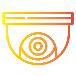 circuito cerrado de televisión icono