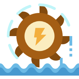 Hydro power icon