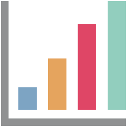 graphique d'affaires Icône