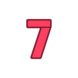 Number 7 icon