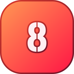 Number 8 icon