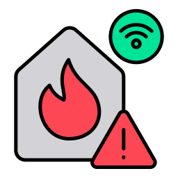 alarme incendie Icône