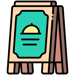 Daily specials board icon