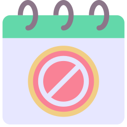 Forbidden sign icon