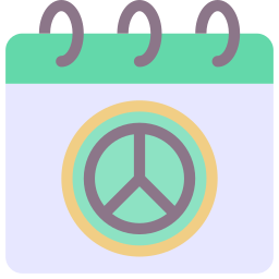 Peace sign icon