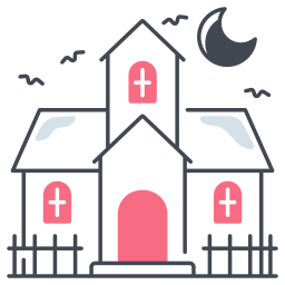 casa embrujada icono