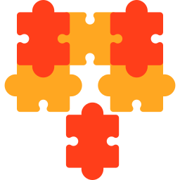 Puzzle pieces icon