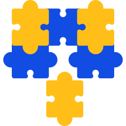 Puzzle pieces icon