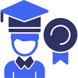 graduación icono