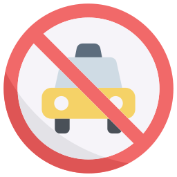 No taxi icon
