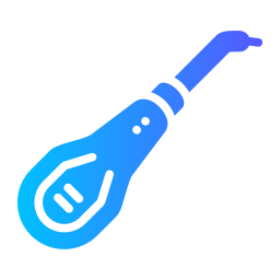 Dental irrigator icon