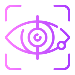 retina-scan icoon