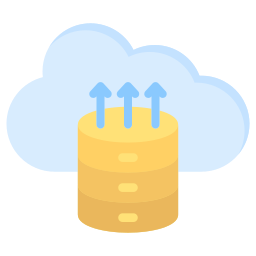 almacenamiento de datos icono