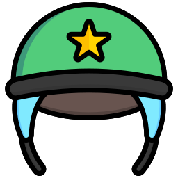 chapeau militaire Icône