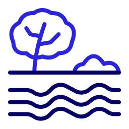 río icono