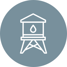 Water tower icon