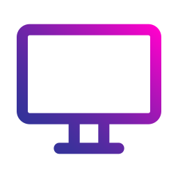 pantalla de computadora icono