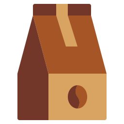 Coffee pack icon
