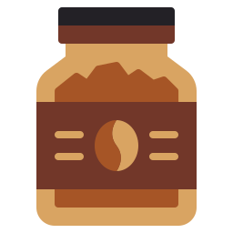 Instant coffee icon