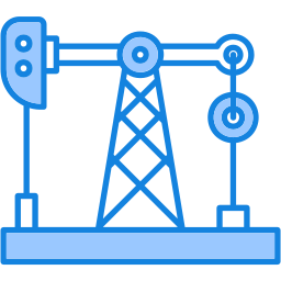 extraction de pétrole Icône