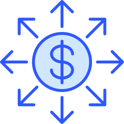Финансовая сеть иконка