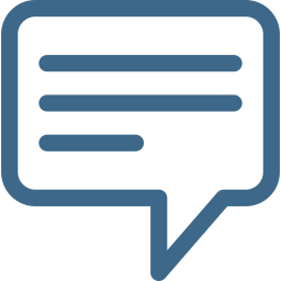 Speech balloon icon