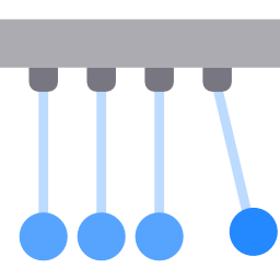 cuna de newton icono