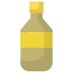 butelka z olejem ikona