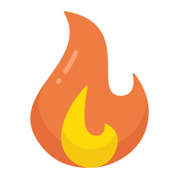 fuego icono