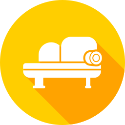 Sofa bed icon