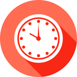 Wall clock icon