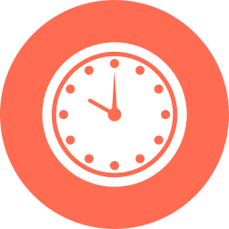 Wall clock icon