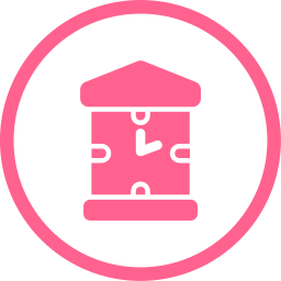 Wall clock icon