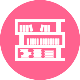 Book shelf icon