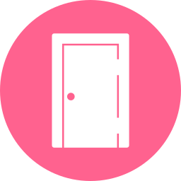 Close doors icon